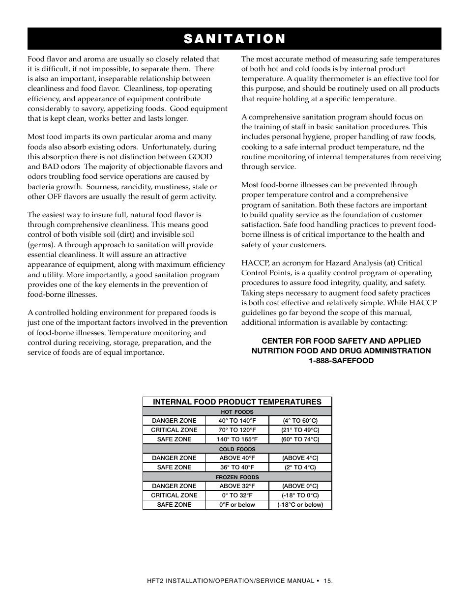Alto-Shaam ECOSMART HFT2SYS-400 User Manual | Page 17 / 26