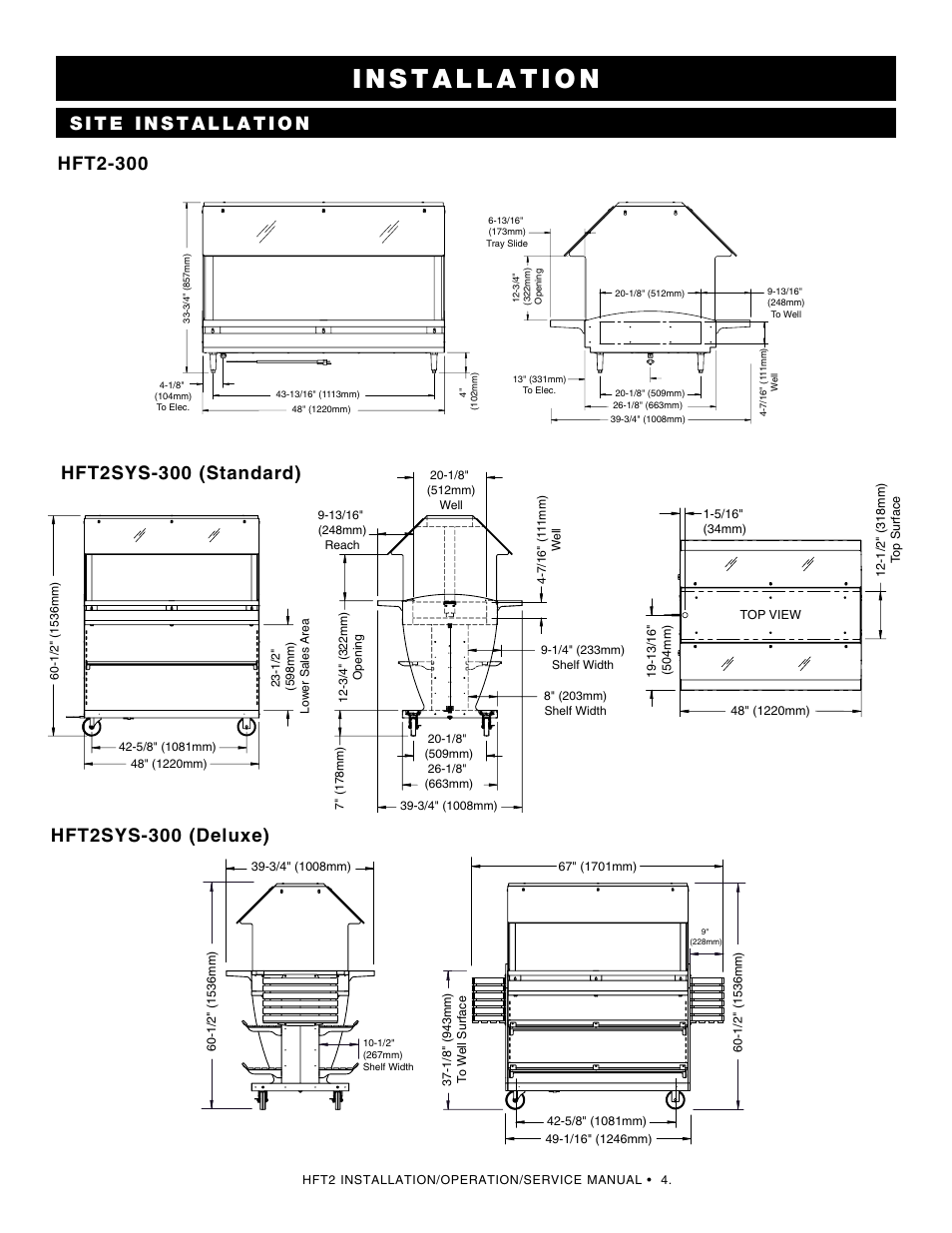 Hft2-300 | Alto-Shaam ECOSMART HFT2SYS-400 User Manual | Page 6 / 26