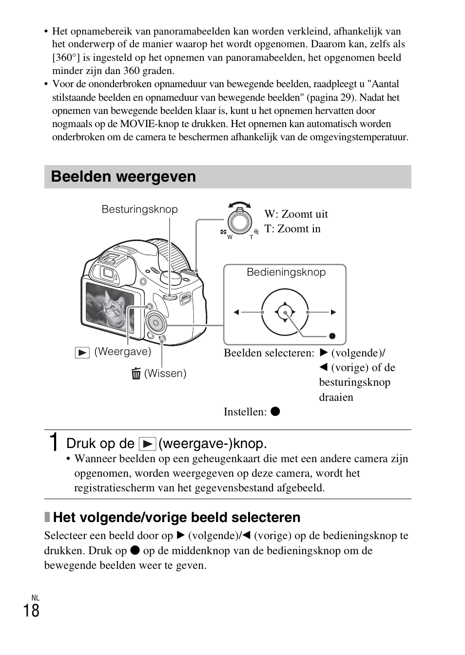 Beelden weergeven | Sony DSC-HX400V User Manual | Page 242 / 539