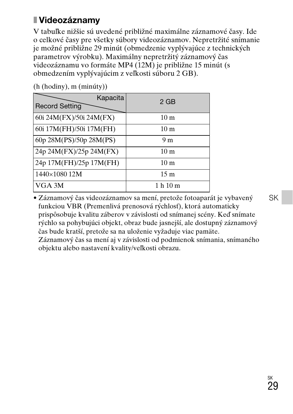 Xvideozáznamy | Sony DSC-HX400V User Manual | Page 395 / 539