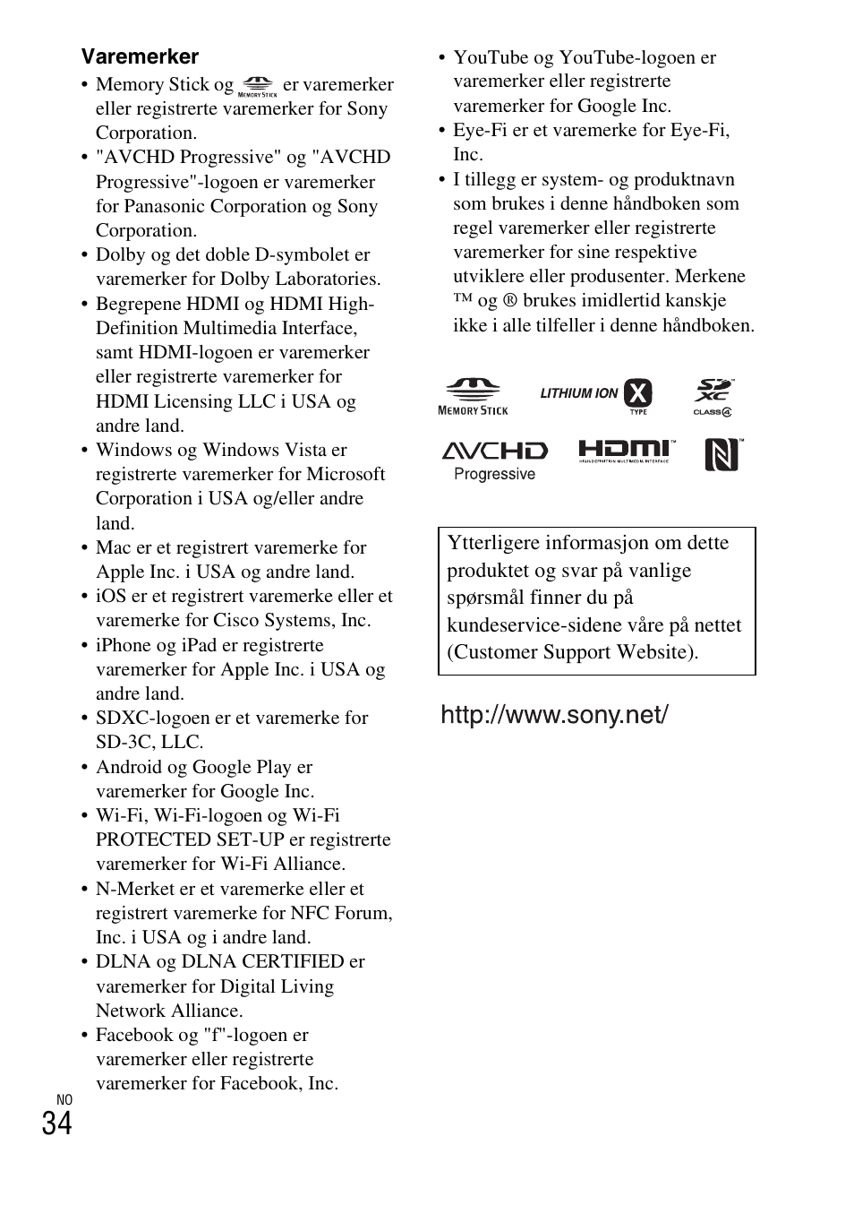 Sony DSC-HX400V User Manual | Page 504 / 539