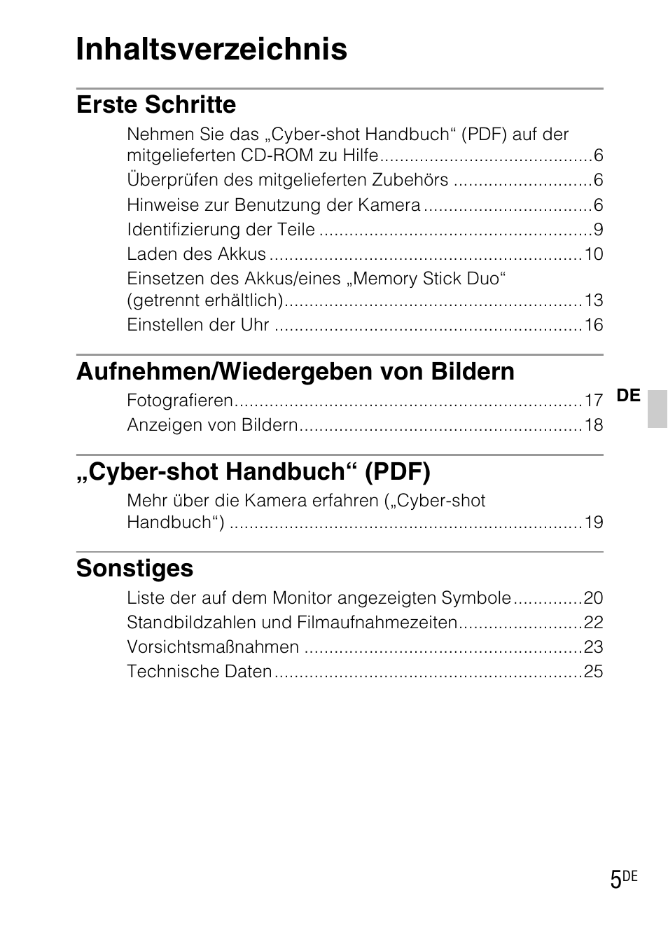 Sony DSC-WX1 User Manual | Page 125 / 483