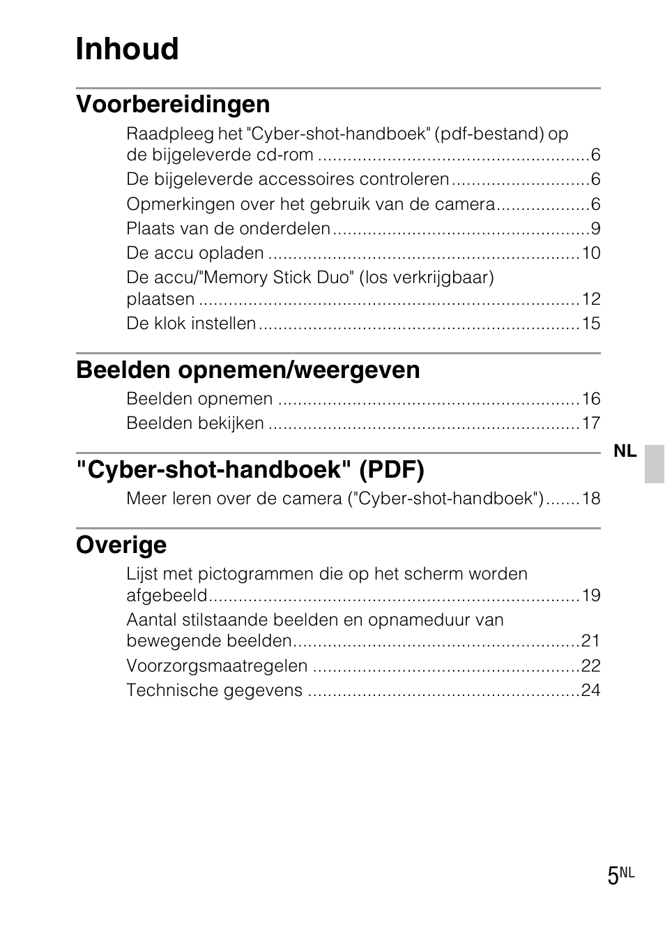 Inhoud, Voorbereidingen, Beelden opnemen/weergeven | Cyber-shot-handboek" (pdf), Overige | Sony DSC-WX1 User Manual | Page 151 / 483