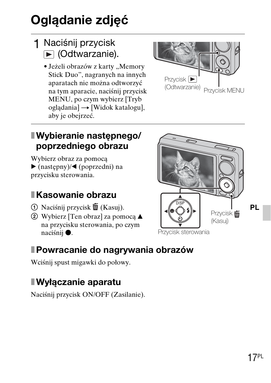 Oglądanie zdjęć, Naciśnij przycisk (odtwarzanie) | Sony DSC-WX1 User Manual | Page 187 / 483