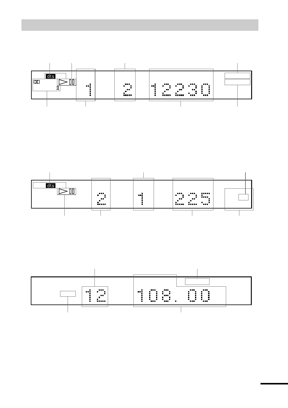 Uitleesvenster op het voorpaneel, Bij het afspelen van een dvd | Sony DAV-S888 User Manual | Page 183 / 516