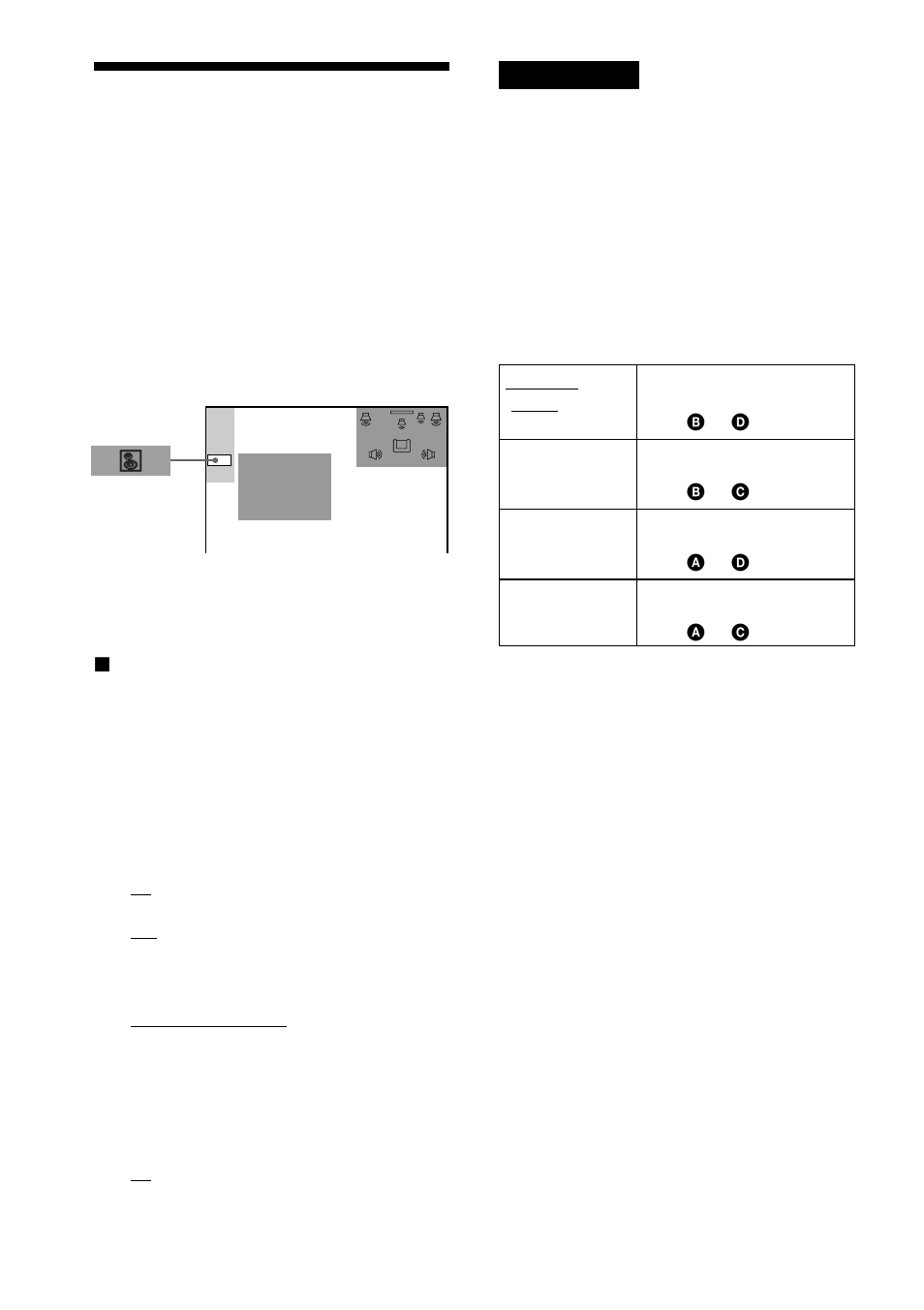 Luidsprekerinstellingen, Luidspreker) | Sony DAV-S888 User Manual | Page 242 / 516