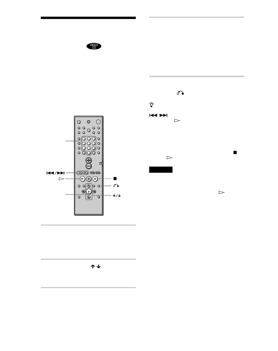 Wiedergeben von video- cds mit pbc-funktionen, Pbc-wiedergabe), Drücken sie enter | Sony DAV-S888 User Manual | Page 34 / 516