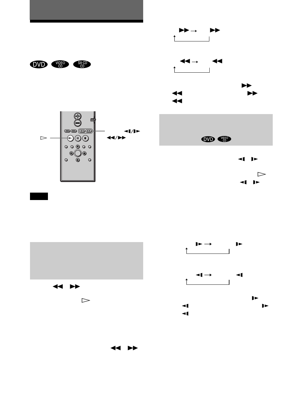 Ricerca di un punto particolare di un disco | Sony DAV-S888 User Manual | Page 384 / 516