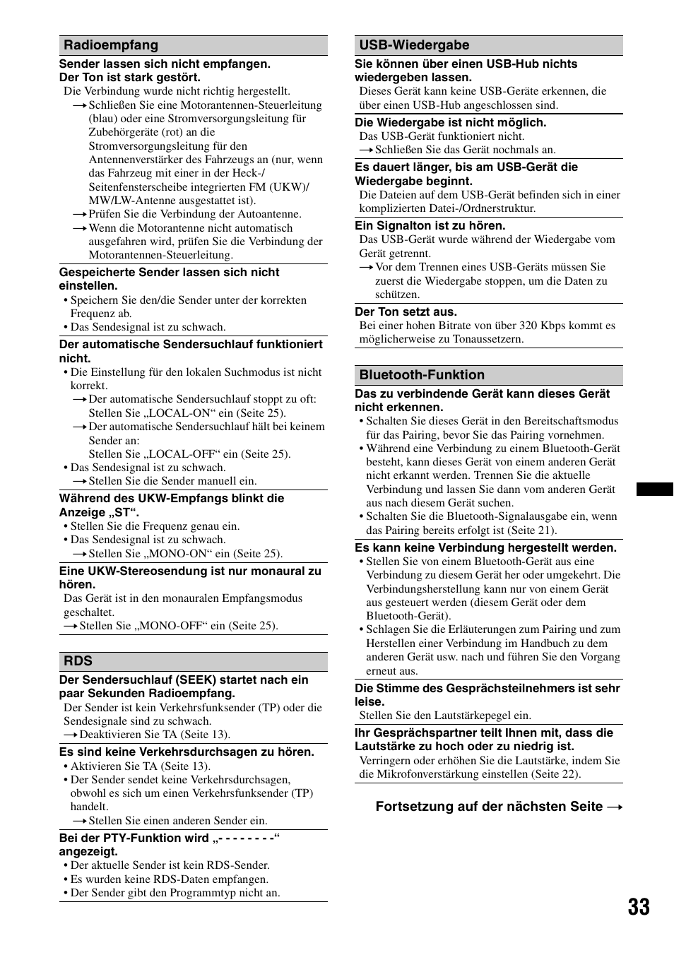 Sony MEX-BT4700U User Manual | Page 65 / 172