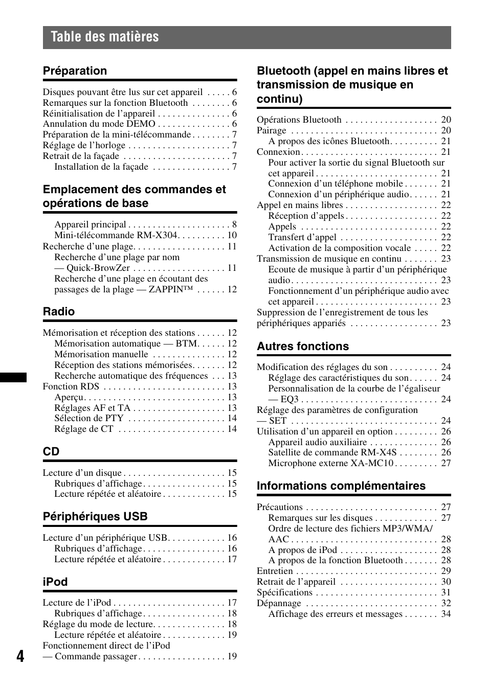 Sony MEX-BT4700U User Manual | Page 70 / 172