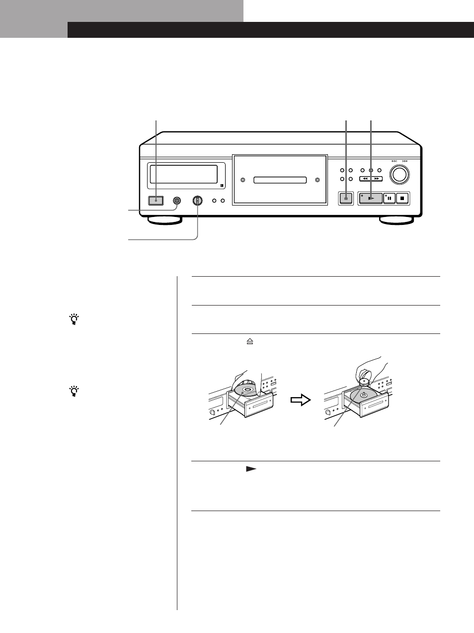 Een cd afspelen, Basisfuncties | Sony CDP-XA20ES User Manual | Page 24 / 96