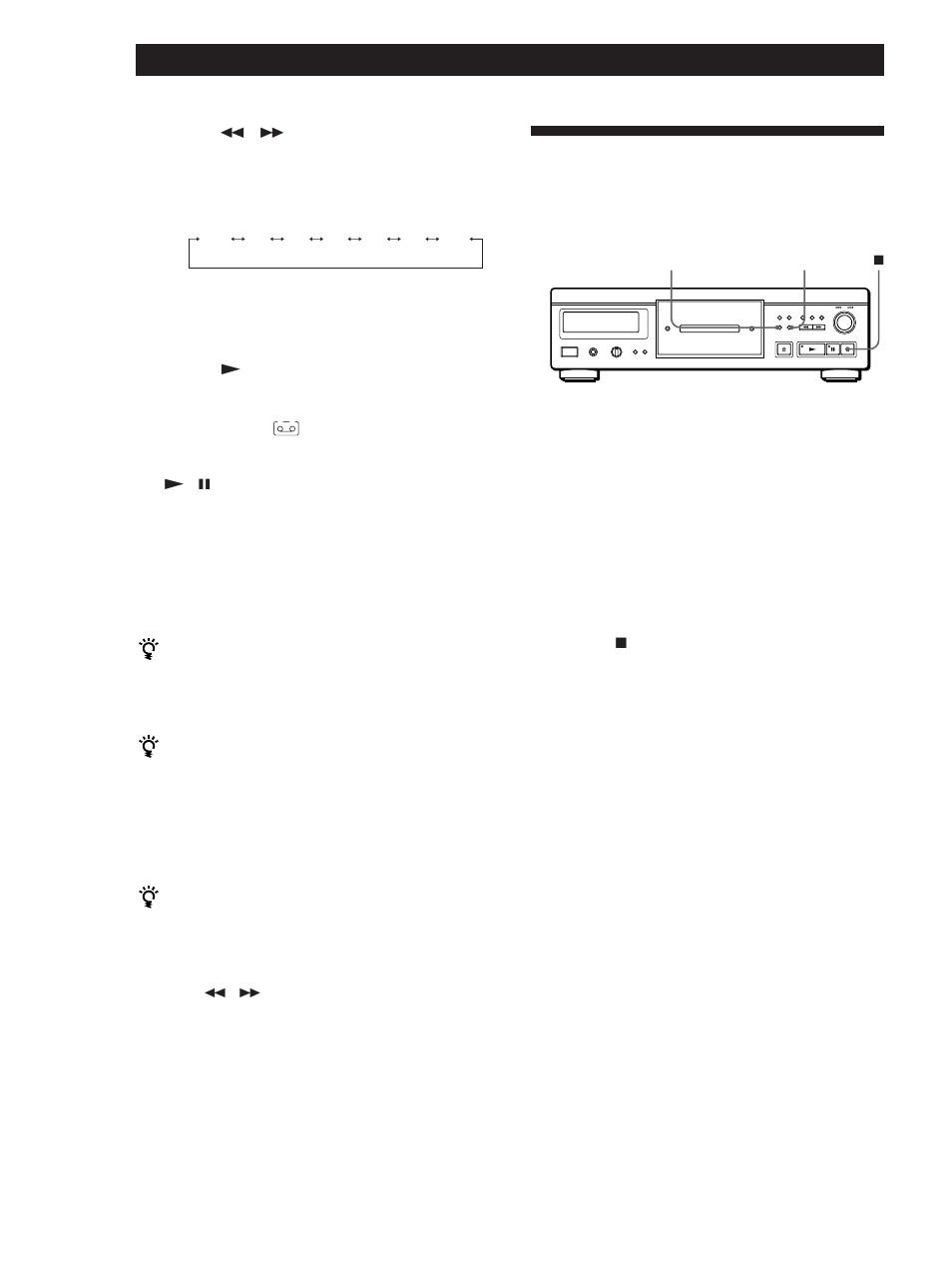 Suggerimenti utili per la registrazione, Registrazione da cd | Sony CDP-XA20ES User Manual | Page 56 / 96