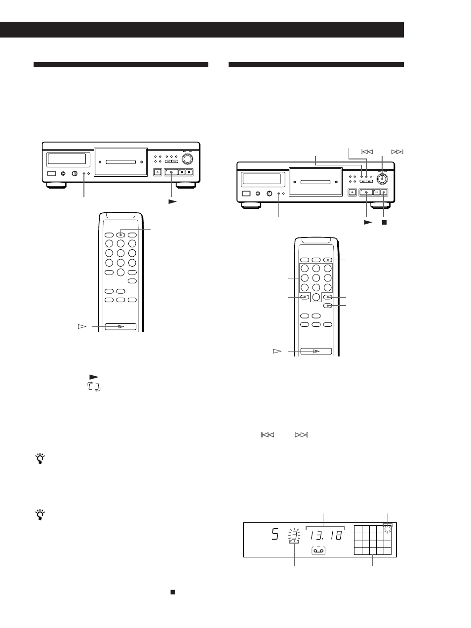 Criação de um programa (reprodução programada), Reproduzir cds, Criação de um programa no leitor 1 | Sony CDP-XA20ES User Manual | Page 69 / 96