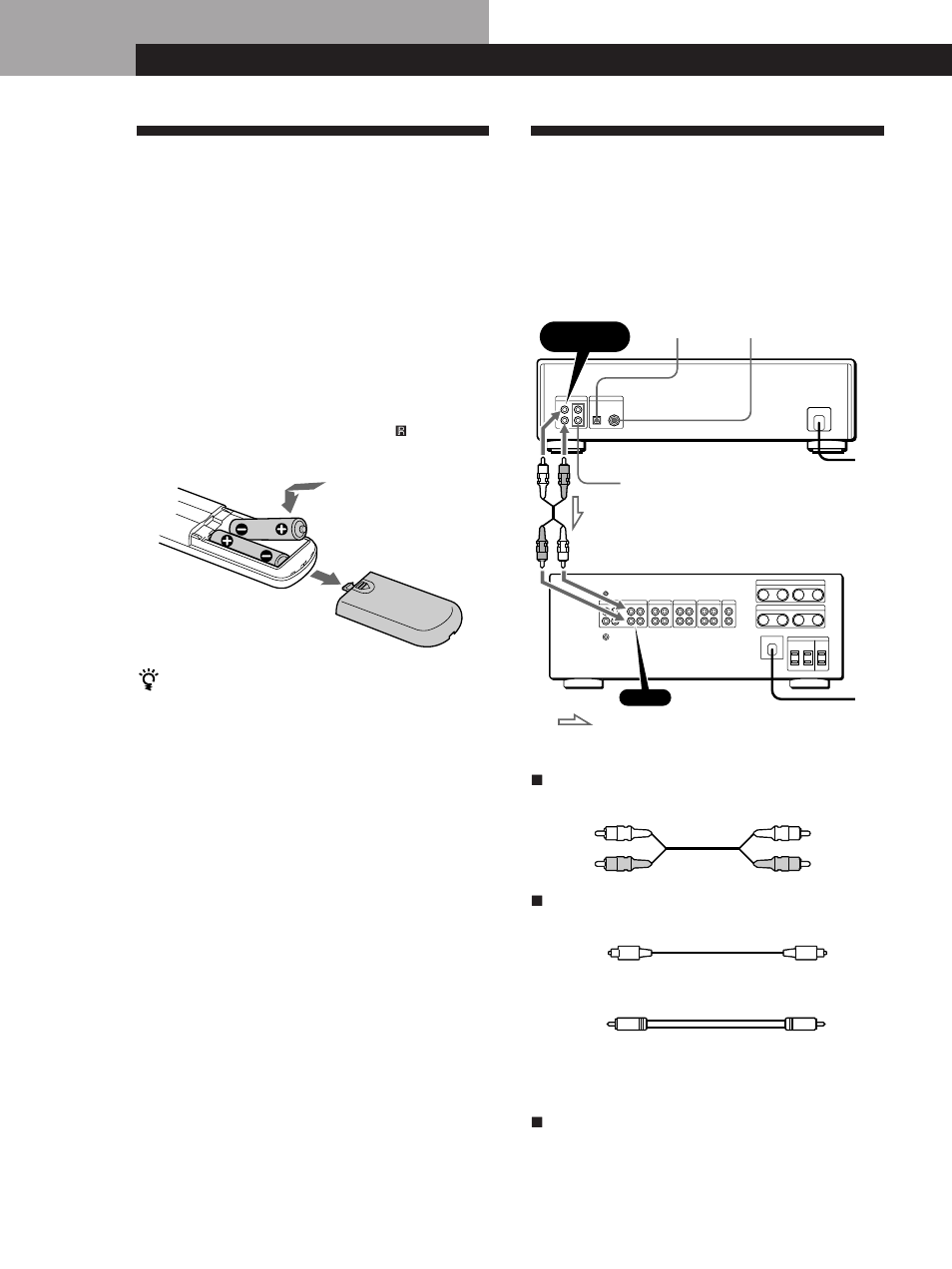 Packa upp, Ansluta systemet, Komma igång | Sätta i batterierna i fjärrkontrollen, Översikt, Anslutningar | Sony CDP-XA20ES User Manual | Page 80 / 96