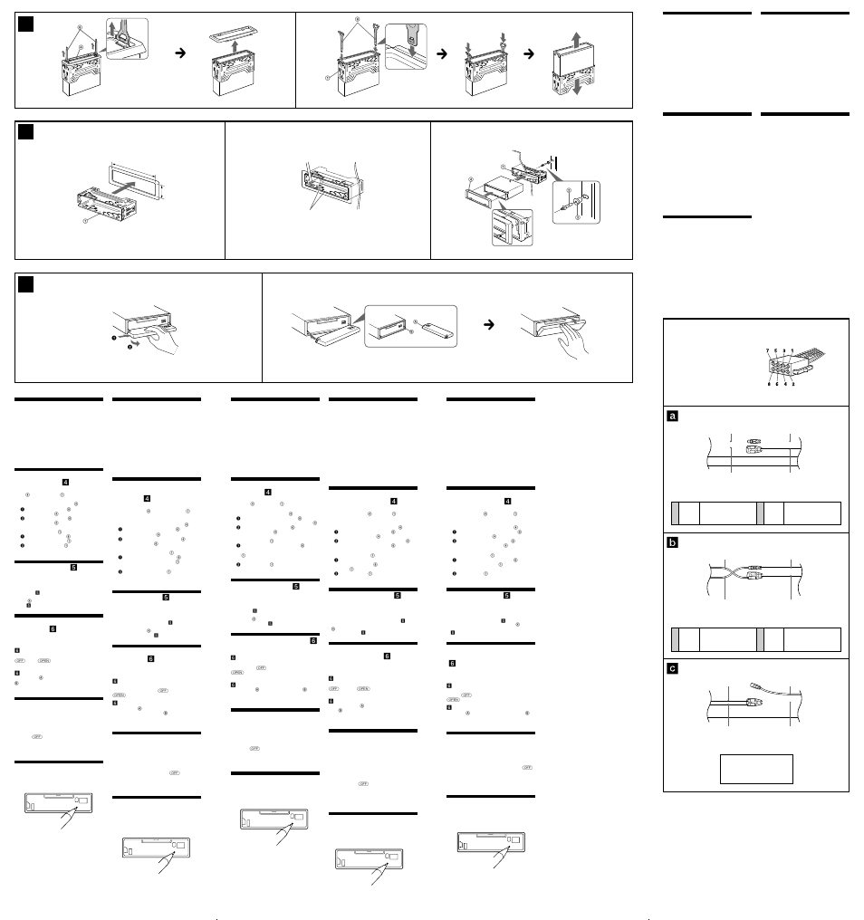 6a b | Sony MDX-F5800 User Manual | Page 2 / 2