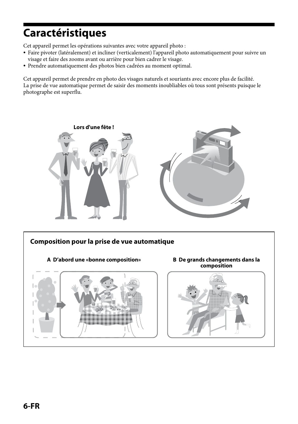 Caractéristiques | Sony IPT-DS1 User Manual | Page 20 / 189
