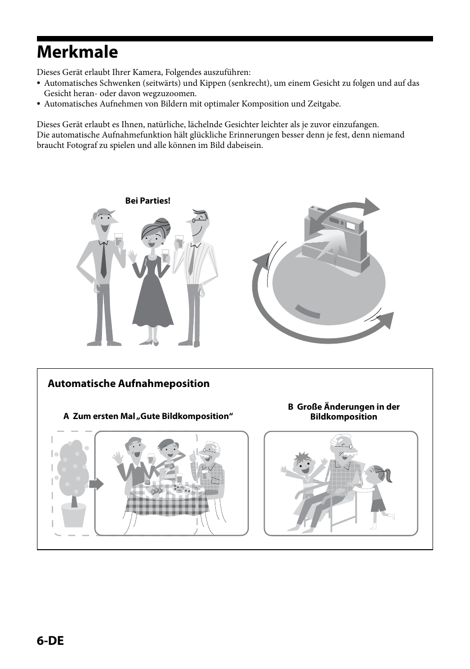 Merkmale | Sony IPT-DS1 User Manual | Page 36 / 189