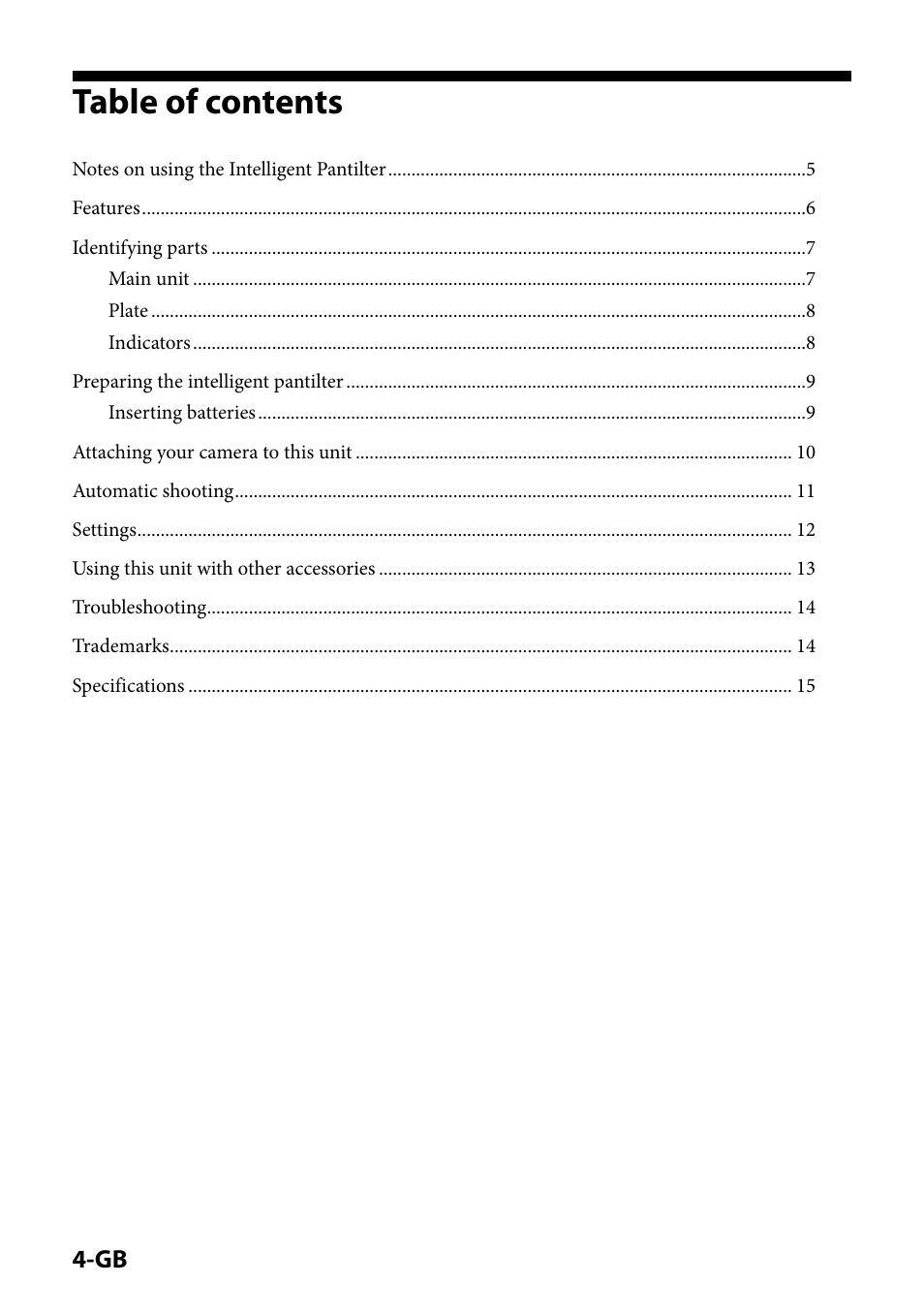 Sony IPT-DS1 User Manual | Page 4 / 189