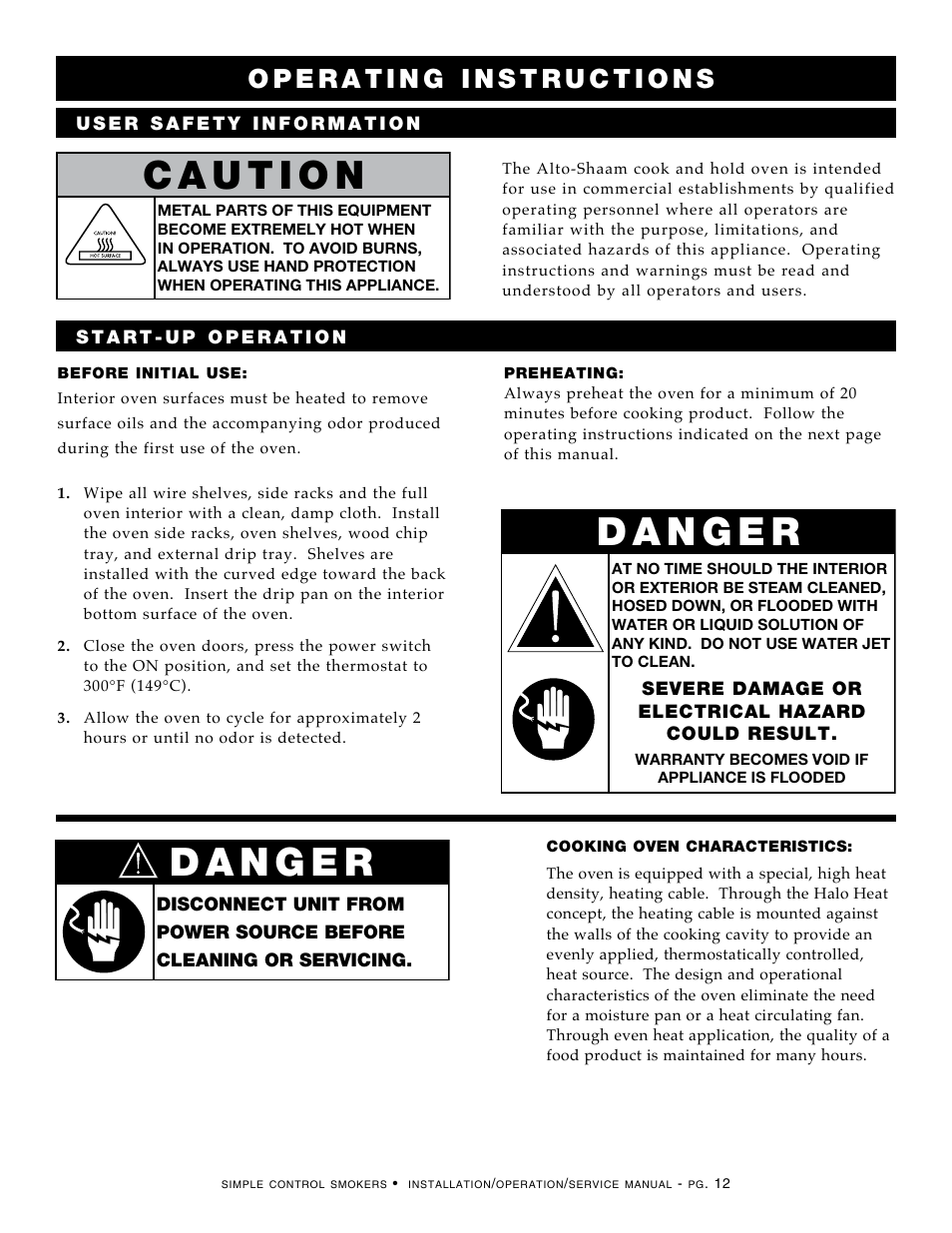 Alto-Shaam 1000-SK/II User Manual | Page 14 / 30