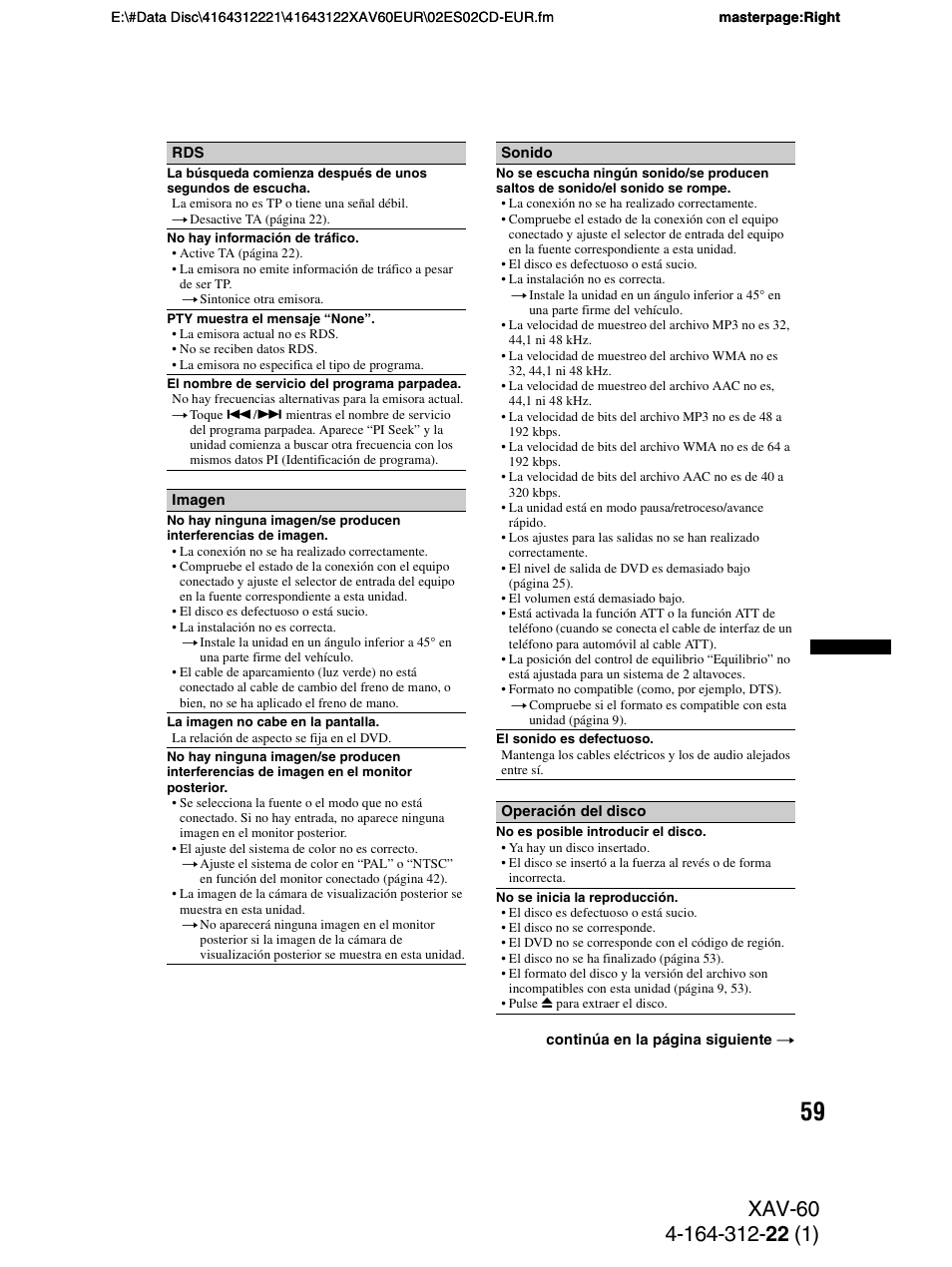 Sony XAV-60 User Manual | Page 117 / 188