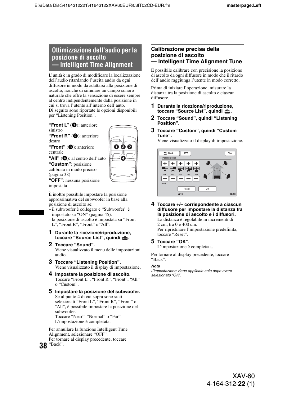 Sony XAV-60 User Manual | Page 160 / 188