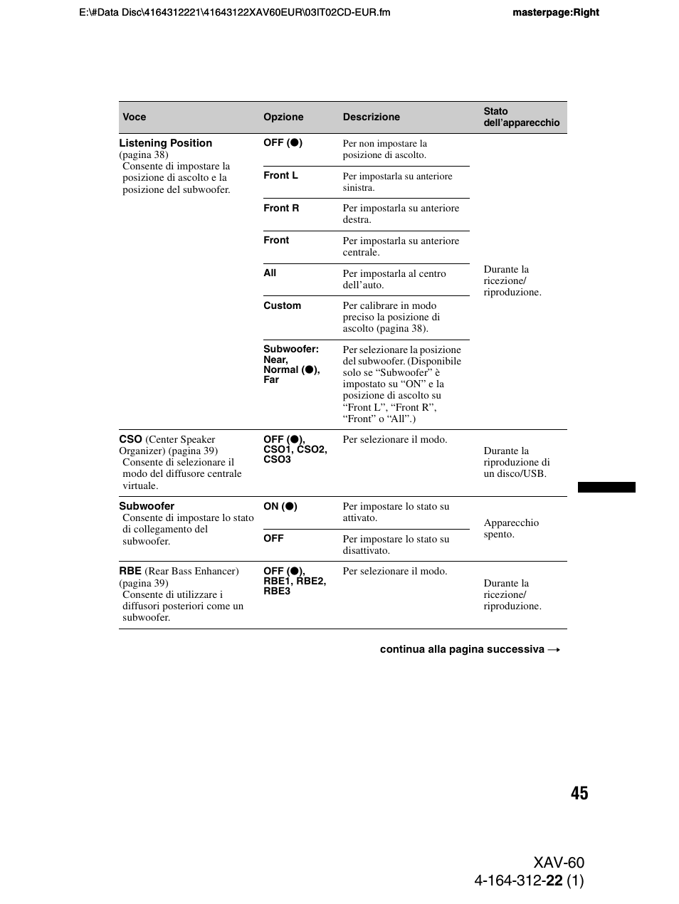 Sony XAV-60 User Manual | Page 167 / 188