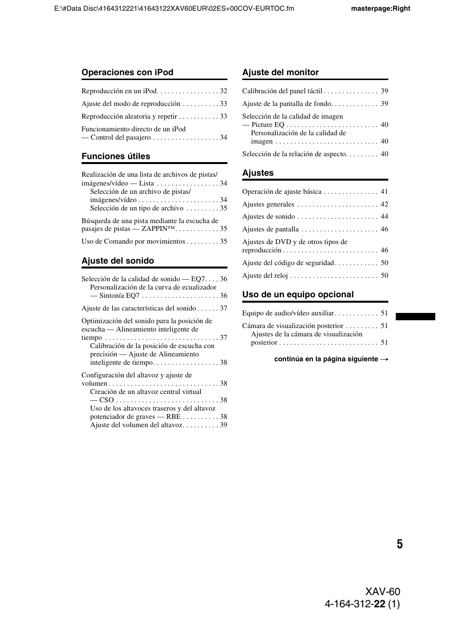 Sony XAV-60 User Manual | Page 63 / 188