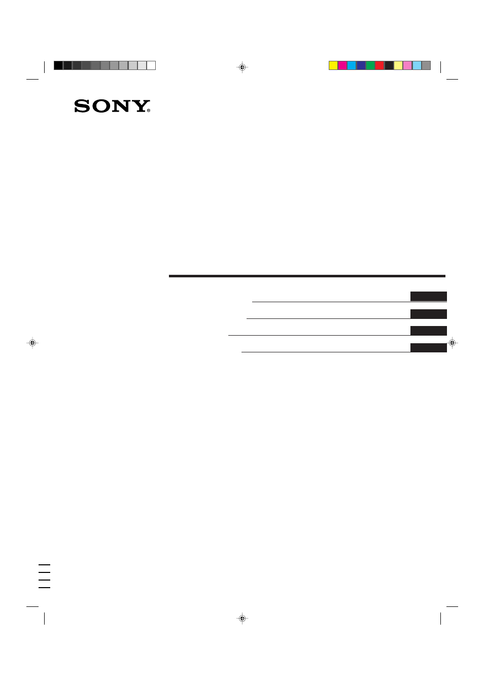 Sony TC-WE725 User Manual | 92 pages