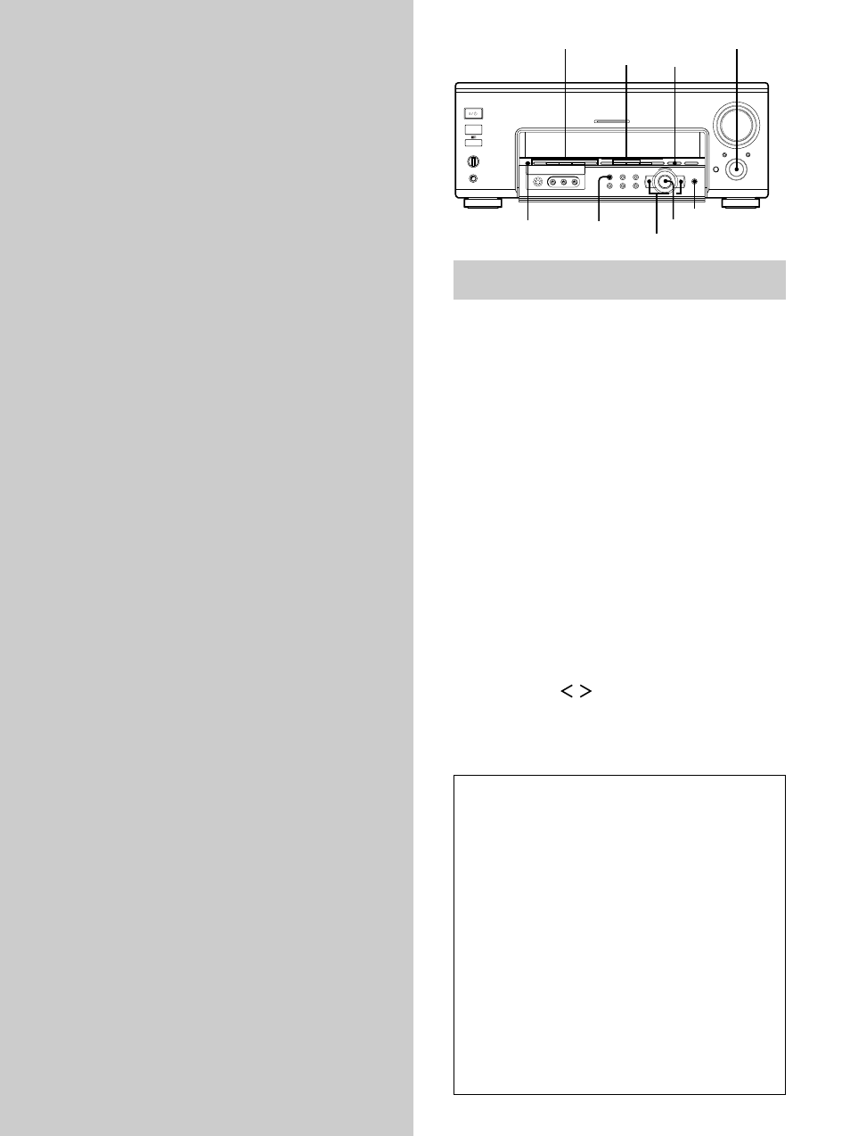 Otras operaciones, Sound field preset, Multi channel decoding | Audio split digital / analog, Sound field, Mode analog direct | Sony TA-VA777ES User Manual | Page 102 / 228