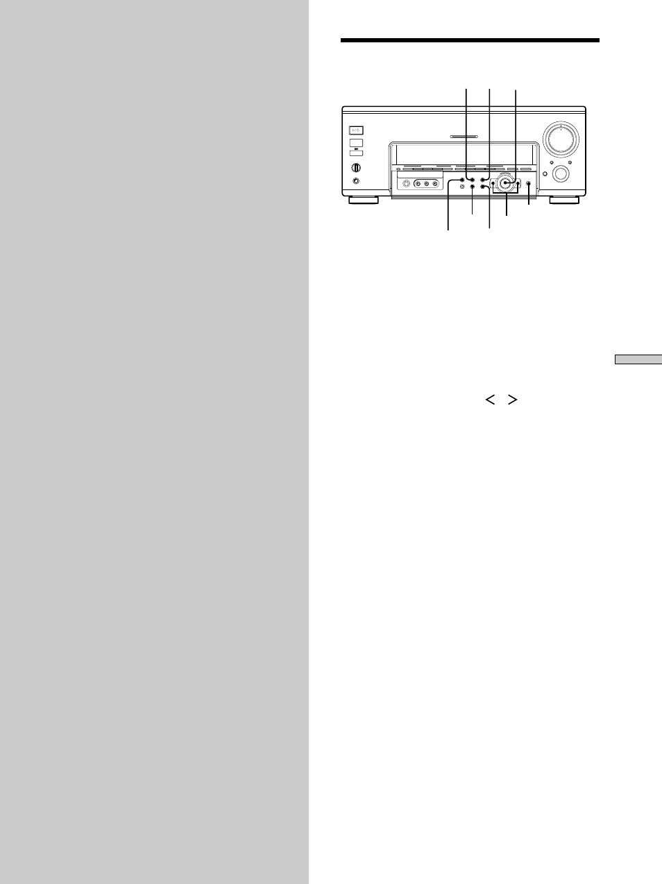 Impostazioni e regolazioni, Uso dei menu, Impostazioni e r egolazioni | Multi channel decoding, Audio split digital / analog, Sound field, Sound field preset mode analog direct | Sony TA-VA777ES User Manual | Page 145 / 228