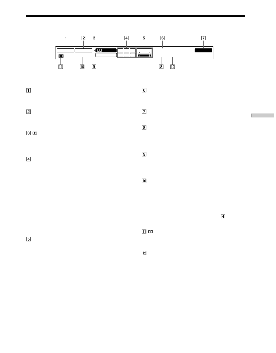 Die mehrkanal-surroundanzeigen | Sony TA-VA777ES User Manual | Page 31 / 228