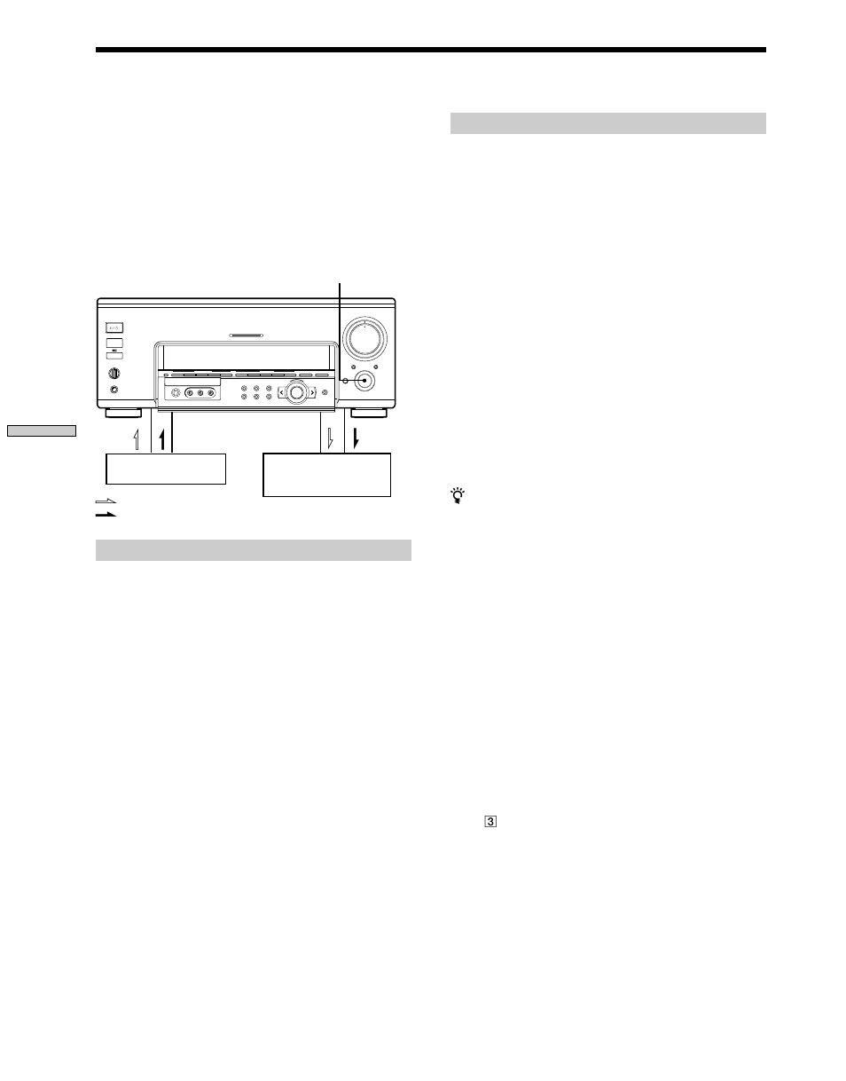 Aufnahme, Aufnehmen auf einer audiocassette oder minidisc, Aufnehmen auf ein videoband | Sony TA-VA777ES User Manual | Page 48 / 228