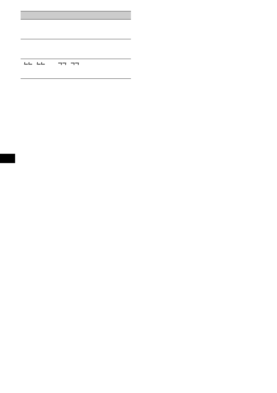 Foutmeldingen/berichten | Sony CDX-CA650V User Manual | Page 110 / 138