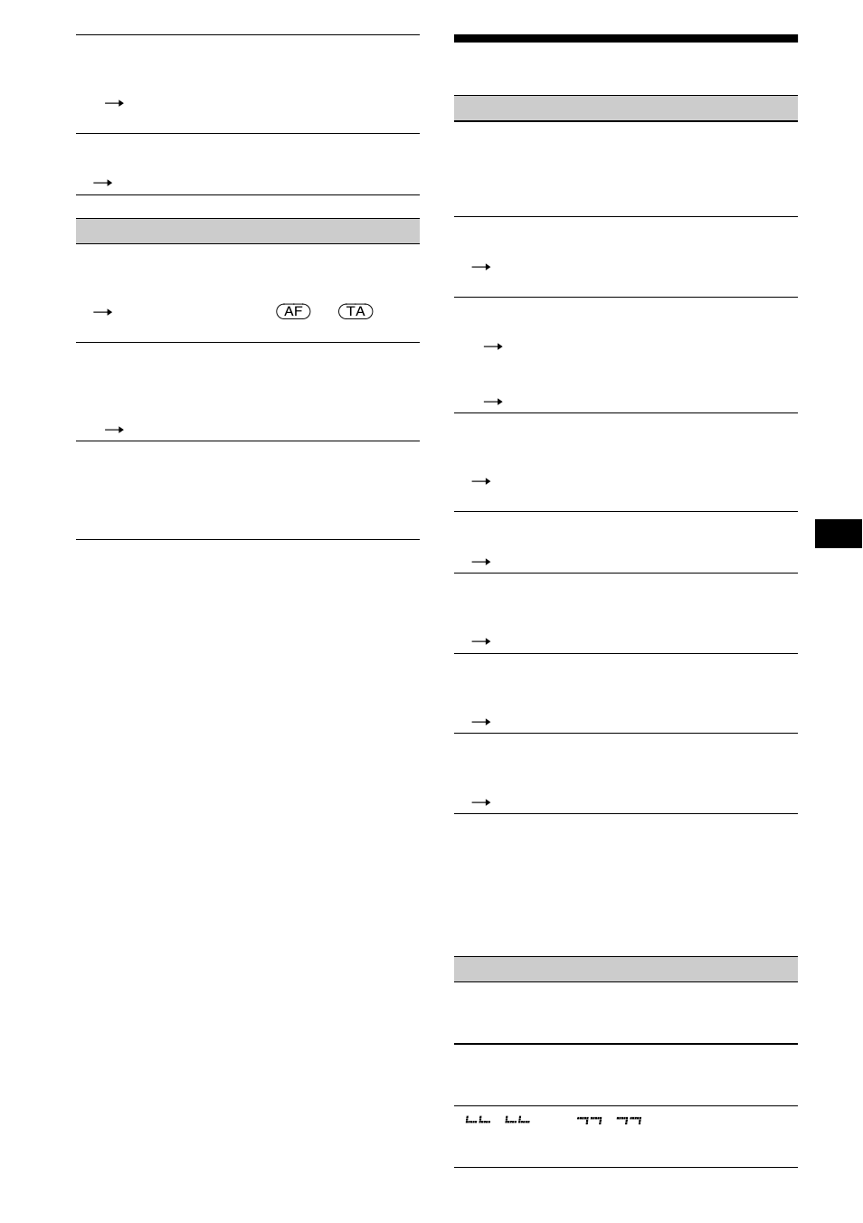 27 foutmeldingen/berichten | Sony CDX-CA650V User Manual | Page 137 / 138
