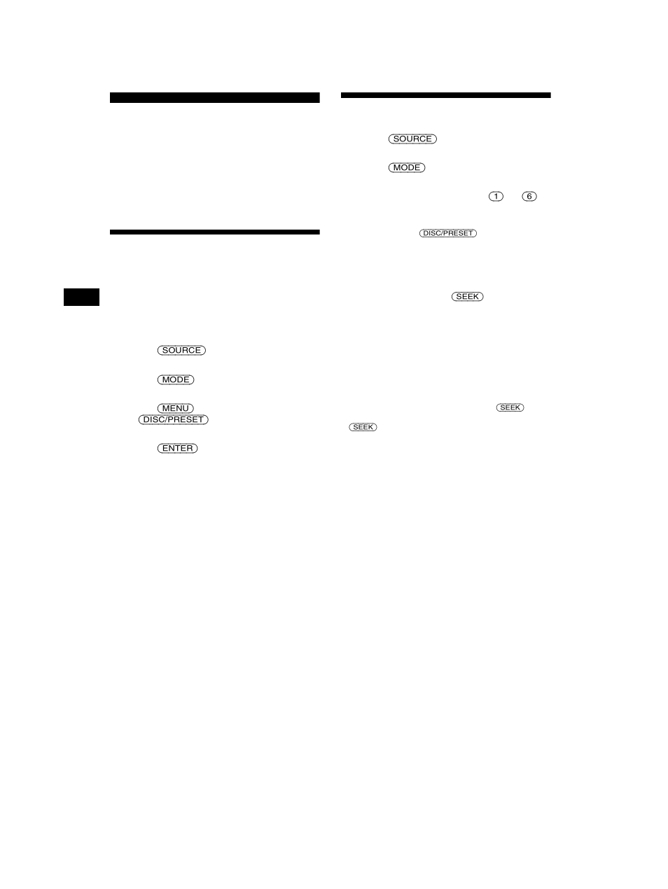 Radio, Receiving the stored stations, Storing stations automatically | Best tuning memory (btm) | Sony CDX-CA650V User Manual | Page 14 / 138