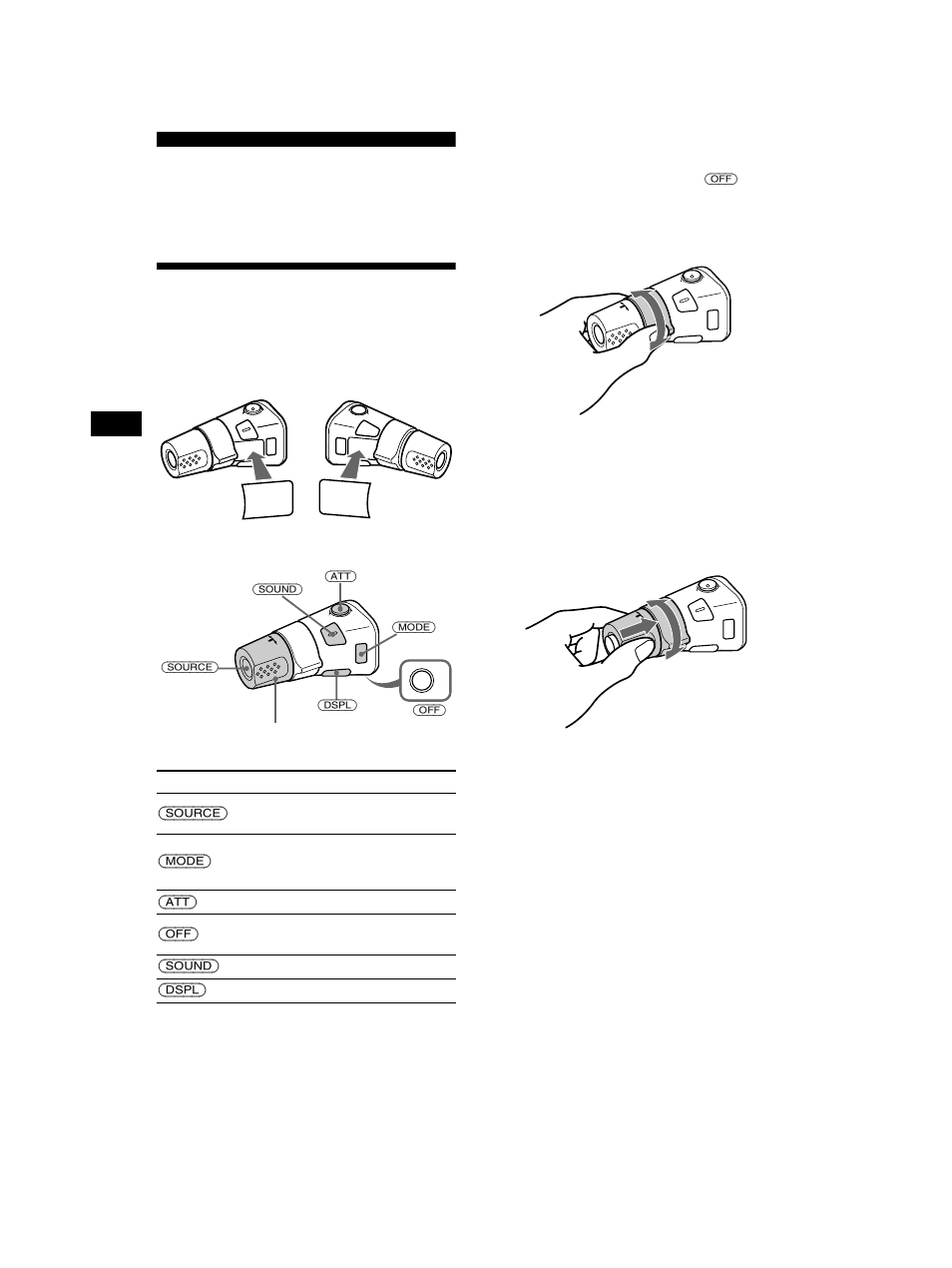 Other functions, Using the rotary commander | Sony CDX-CA650V User Manual | Page 20 / 138