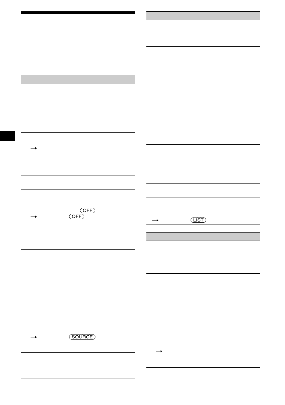 Störungsbehebung, Spécifications, 26 störungsbehebung | Sony CDX-CA650V User Manual | Page 54 / 138