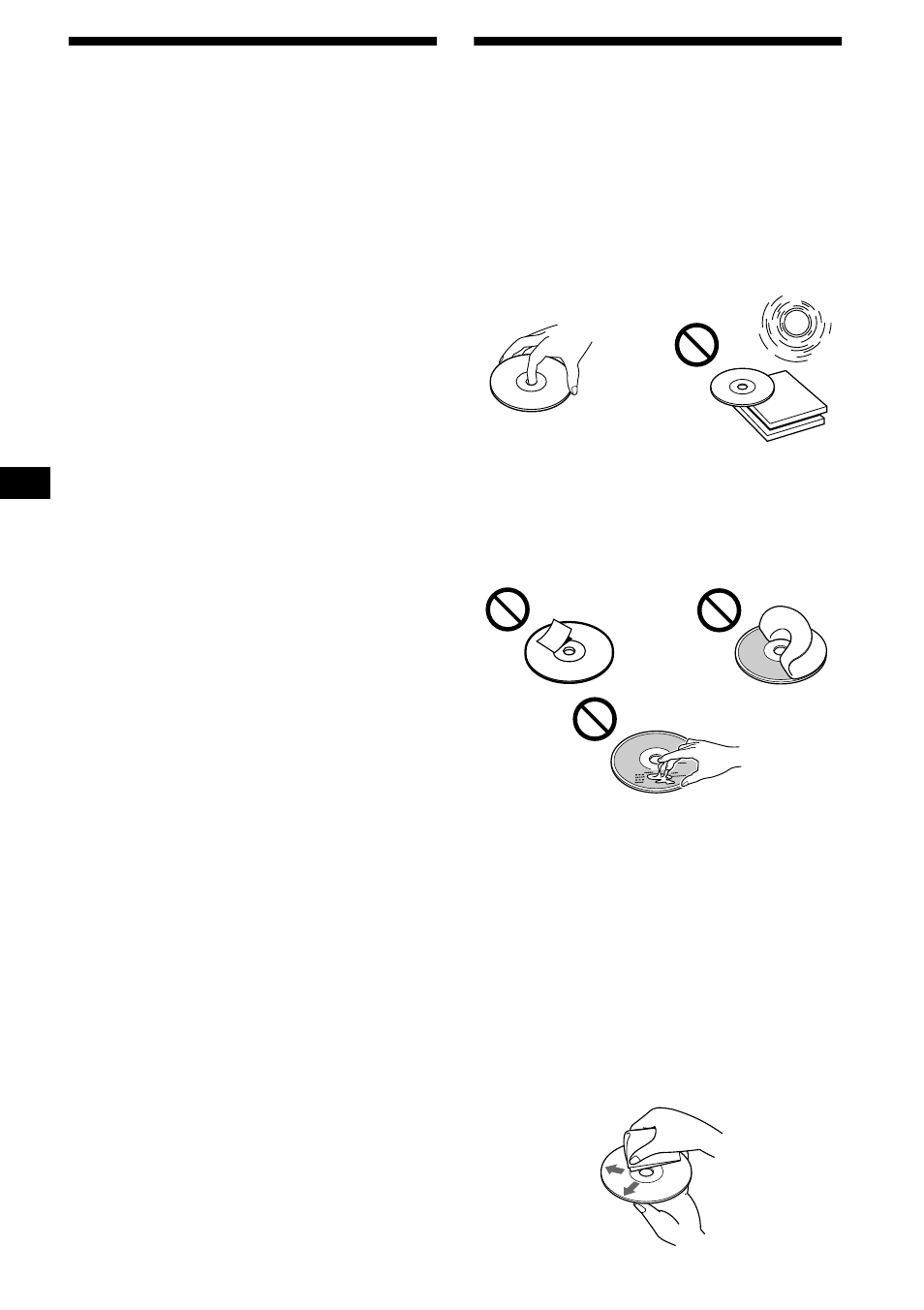 Précautions, Remarques sur les disques, 6précautions | Sony CDX-CA650V User Manual | Page 62 / 138