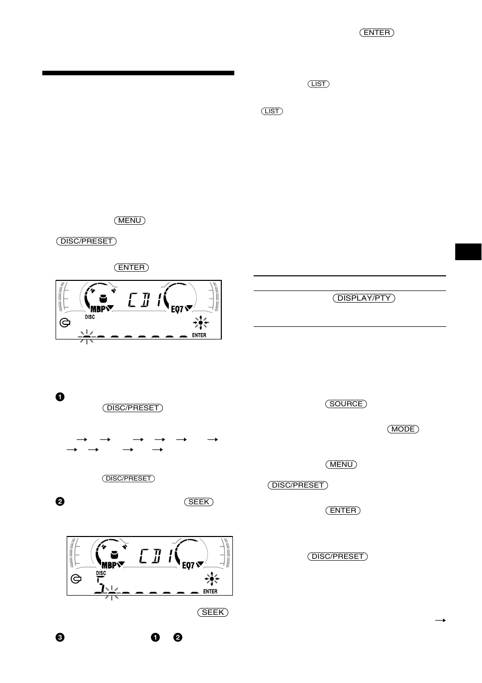 Identification d’un cd | Sony CDX-CA650V User Manual | Page 67 / 138