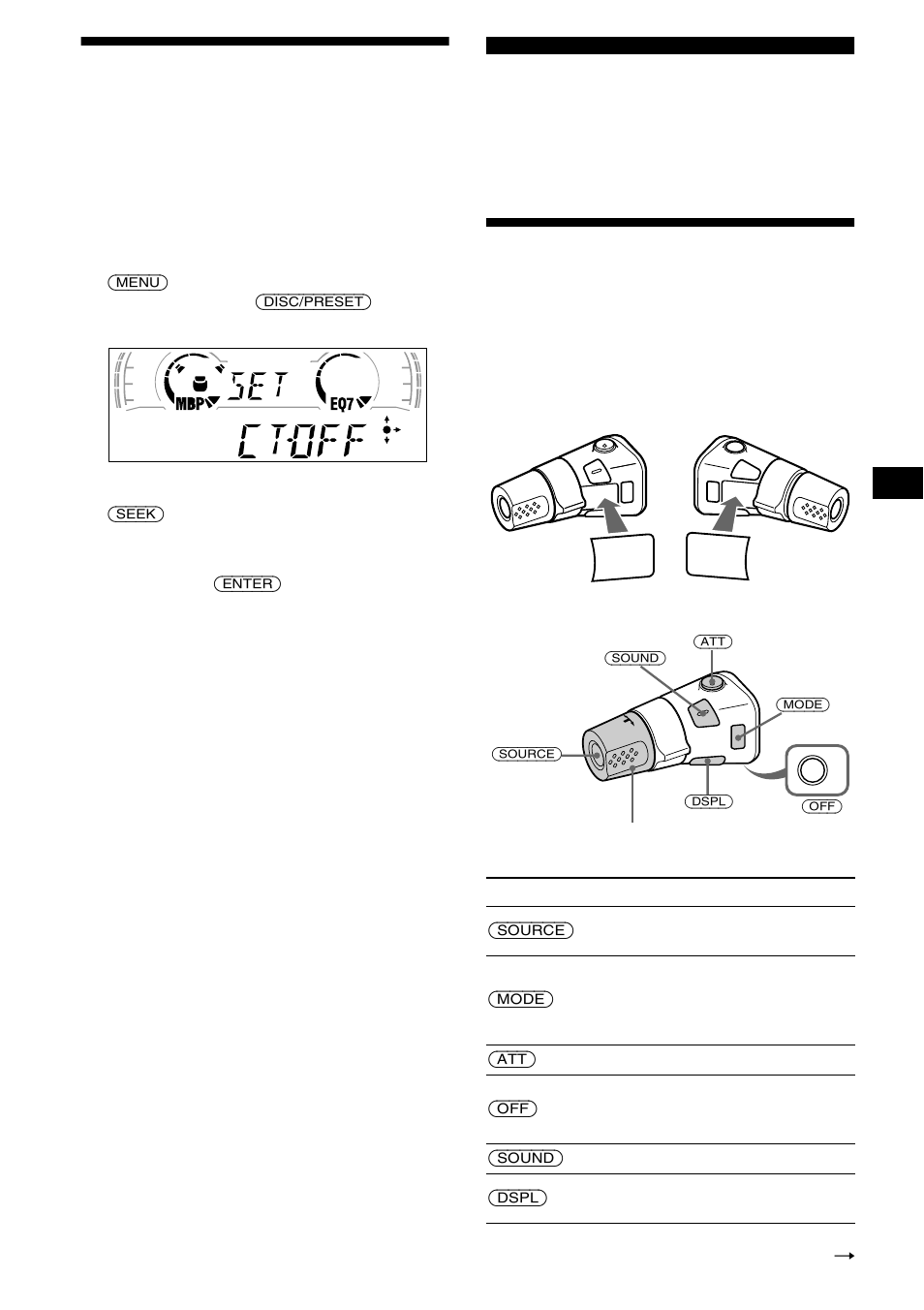 Réglage automatique de l’heure — ct, Autres fonctions, De geluidskarakteristieken wijzigen | 19 réglage automatique de l’heure, Utilisation du satellite de commande | Sony CDX-CA650V User Manual | Page 75 / 138