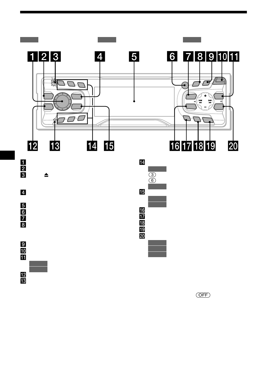 Posizione dei comandi, 4posizione dei comandi | Sony CDX-CA650V User Manual | Page 86 / 138