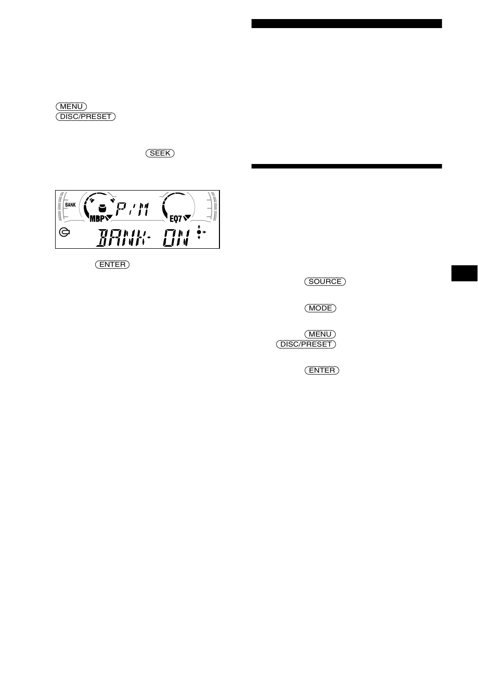 Radio | Sony CDX-CA650V User Manual | Page 95 / 138