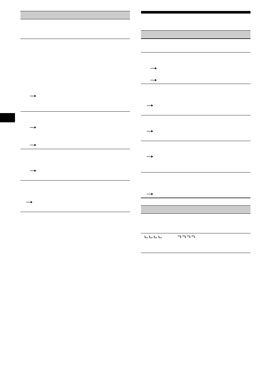 Error displays/messages, 18 error displays/messages | Sony CDX-S1000 User Manual | Page 18 / 92
