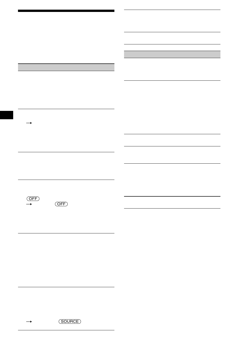 Störungsbehebung, 18 störungsbehebung | Sony CDX-S1000 User Manual | Page 36 / 92