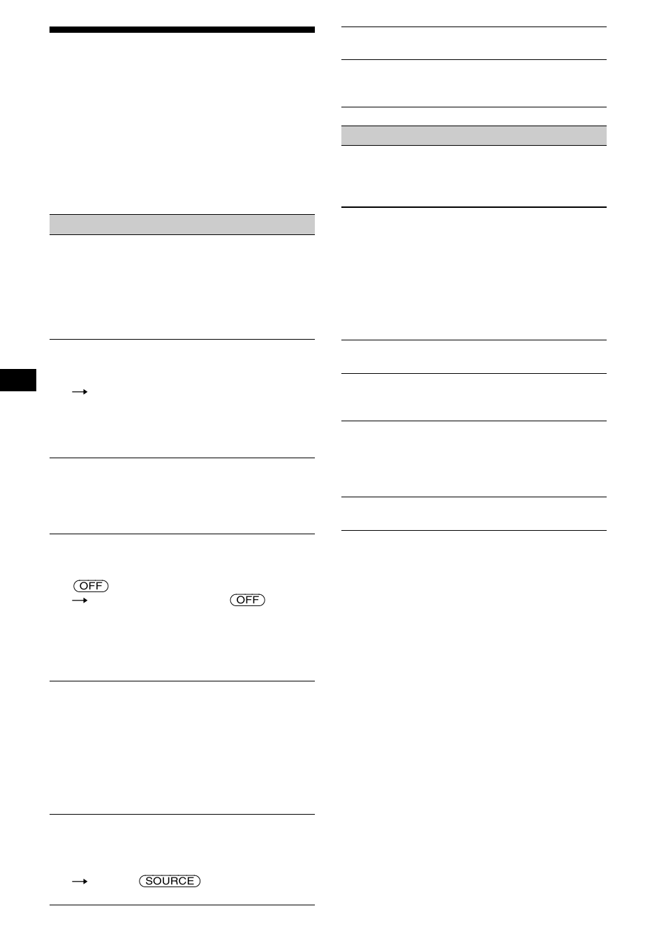 Guida alla soluzione dei problemi, 18 guida alla soluzione dei problemi | Sony CDX-S1000 User Manual | Page 72 / 92