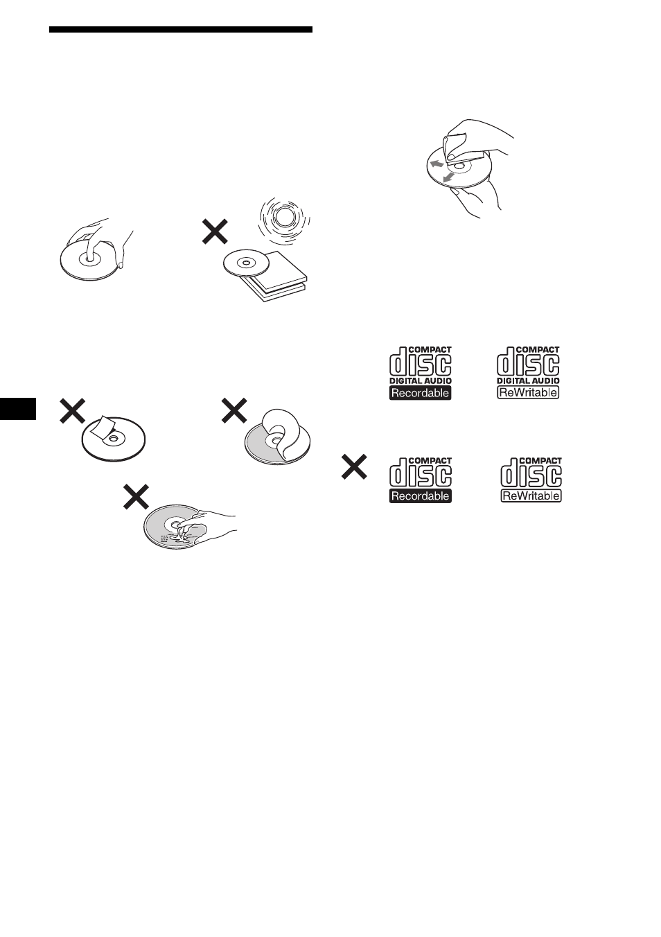 Opmerkingen over discs, 6opmerkingen over discs | Sony CDX-S1000 User Manual | Page 78 / 92