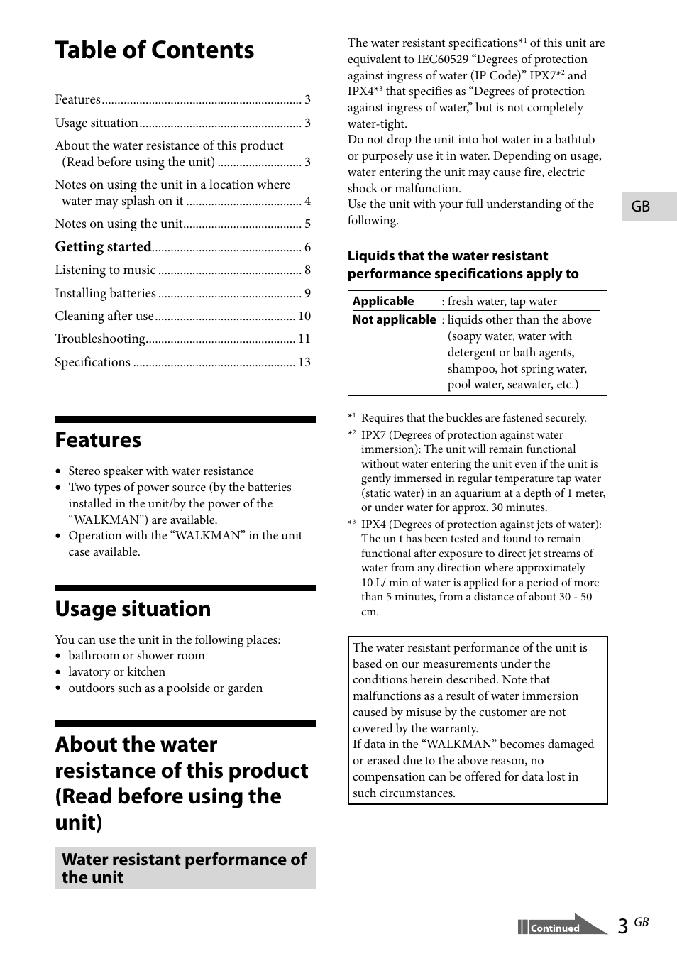 Sony RDP-NWR100 User Manual | Page 3 / 156