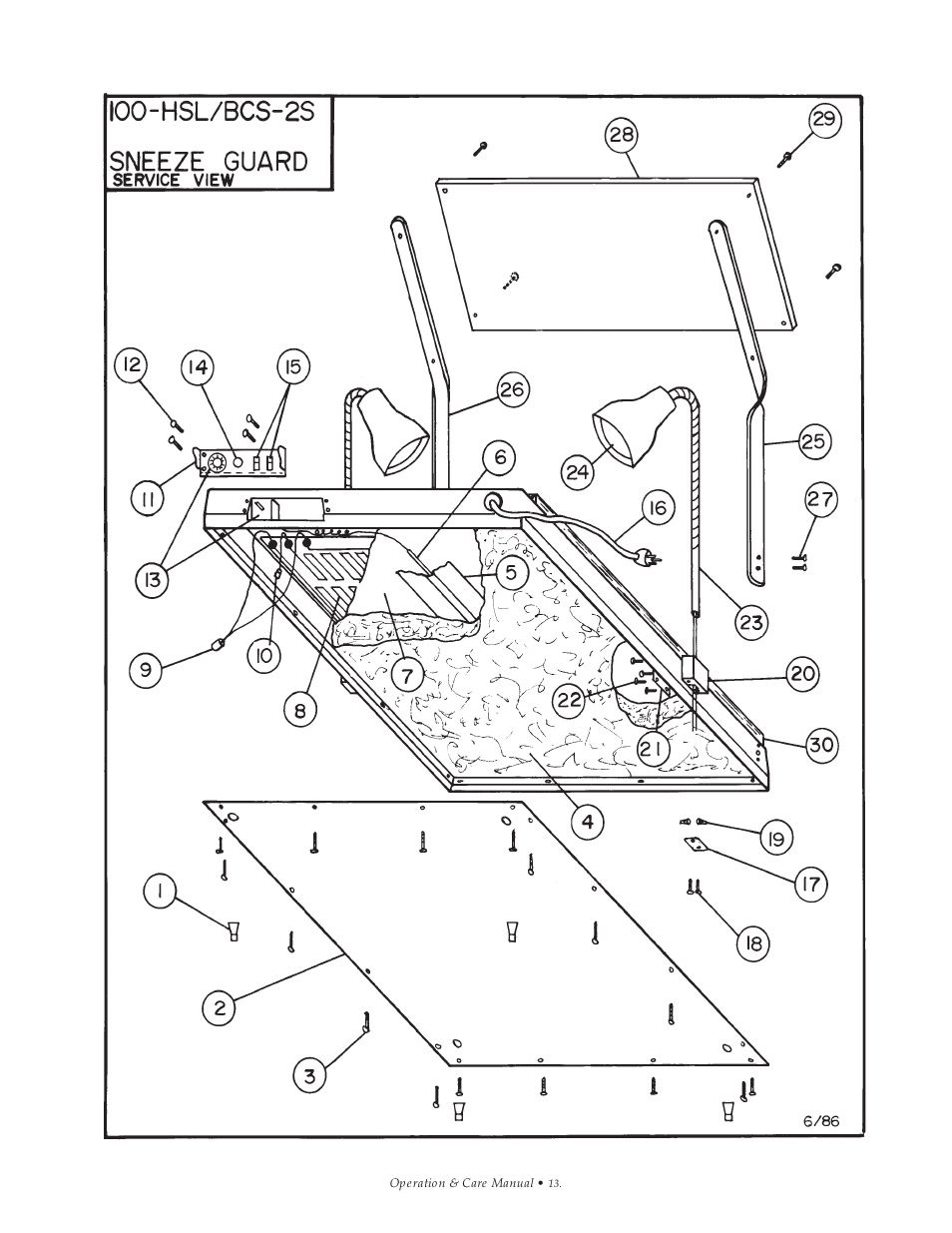 Alto-Shaam Hot Carving Shelf 100-HSL/BCS-2S User Manual | Page 14 / 19