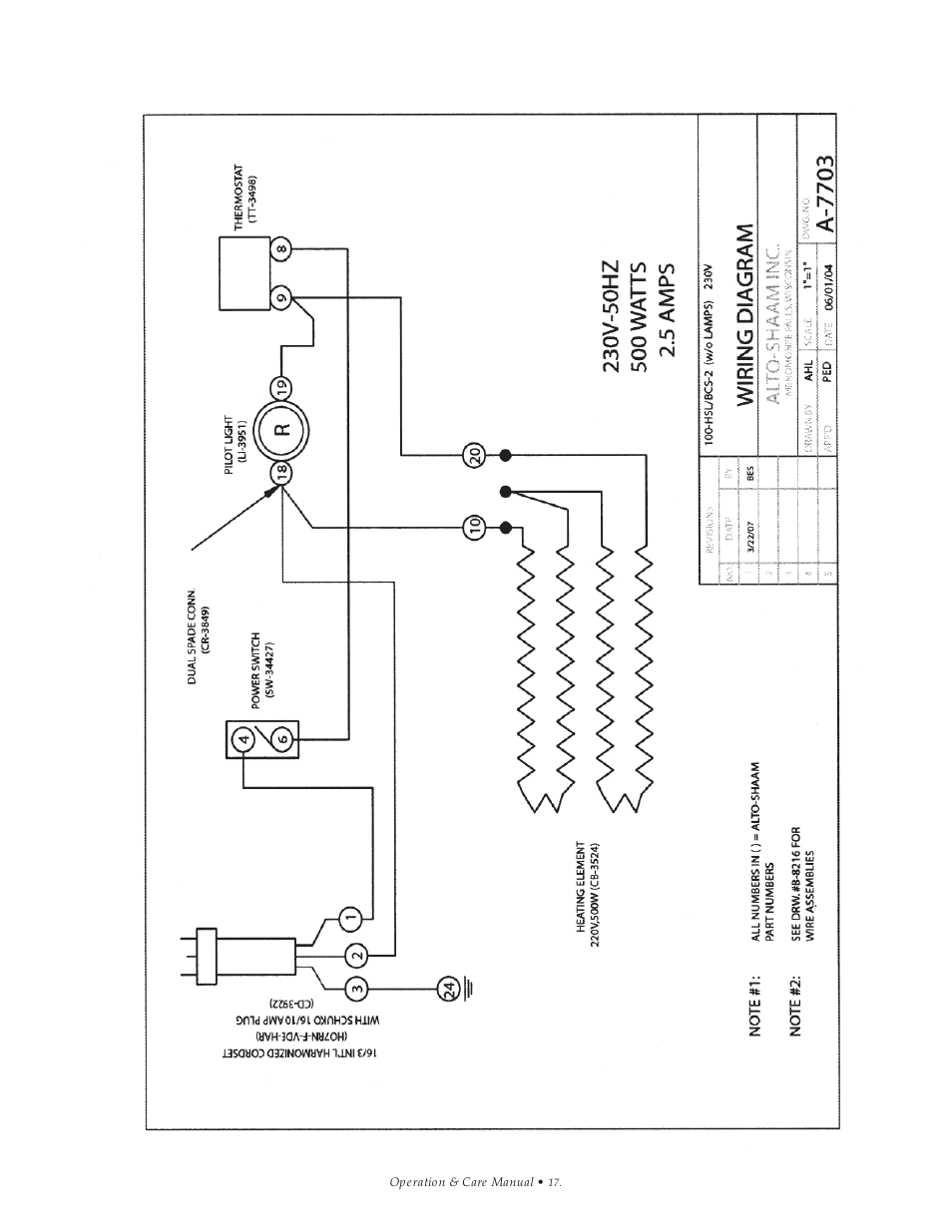 Alto-Shaam Hot Carving Shelf 100-HSL/BCS-2S User Manual | Page 18 / 19