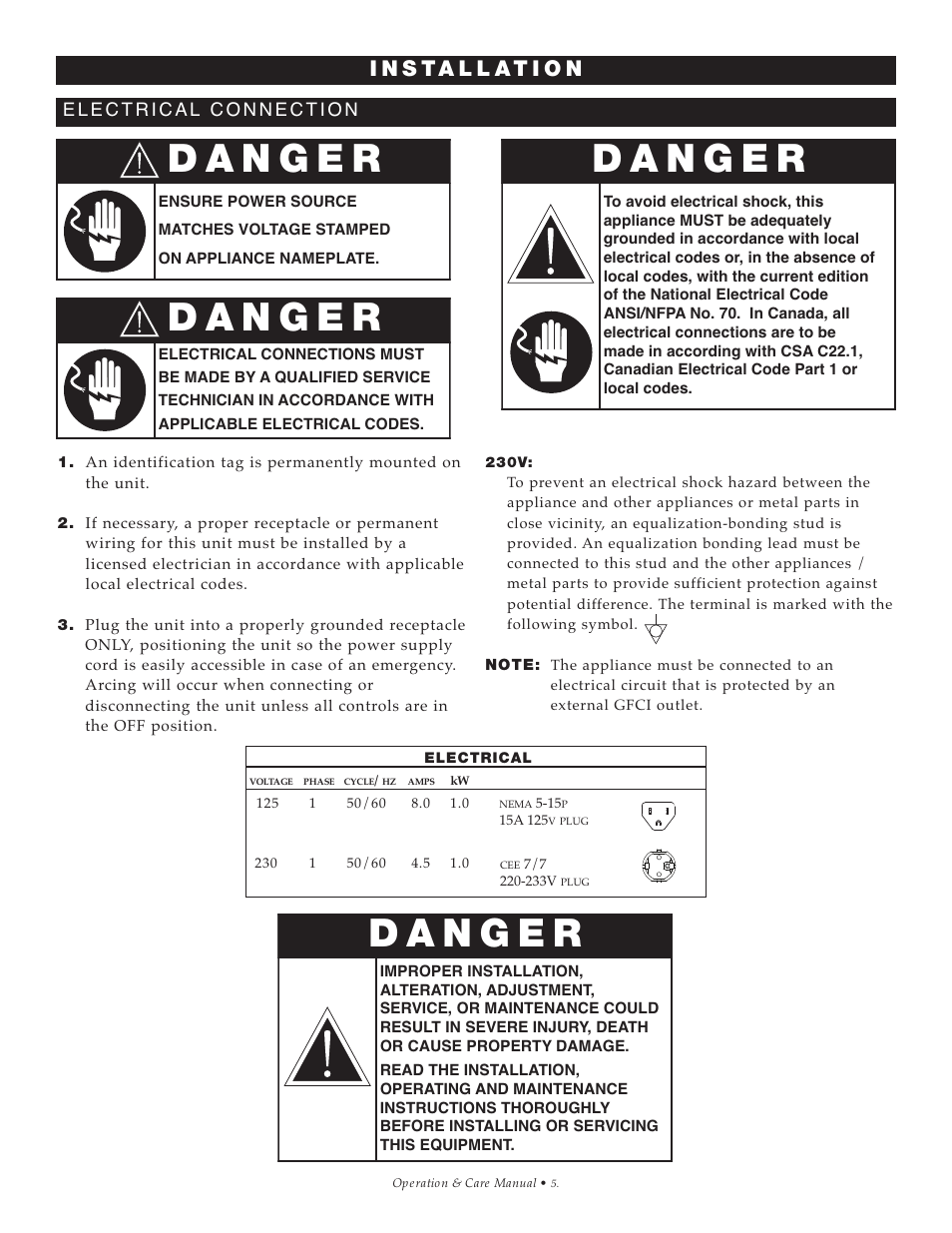 Alto-Shaam Hot Carving Shelf 100-HSL/BCS-2S User Manual | Page 6 / 19